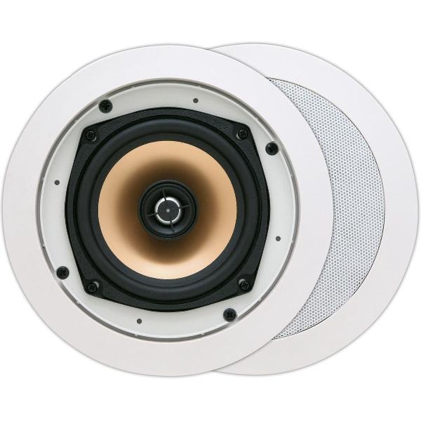Artsound RO650.2 luidspreker 2-weg 120 W Wit Bedraad