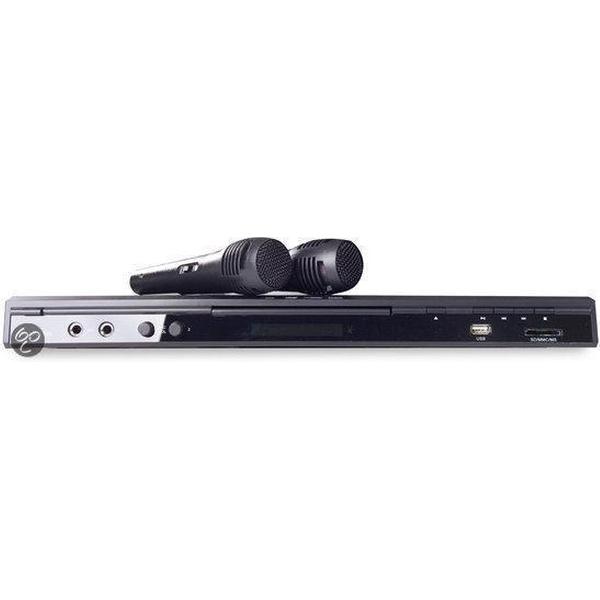 Salora DVD-430KM - KARAOKE Dvd-speler incl 5 gratis karaoke discs