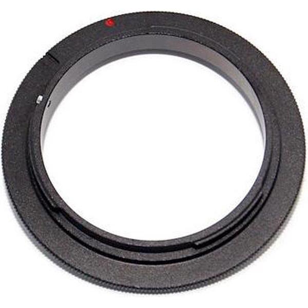 Canon EOS EF naar 52mm schroefdraad macro reverse ring omkeerring