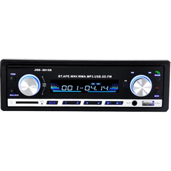 TechU™ Autoradio T61 – 1 Din + Afstandsbediening – Bluetooth – USB – AUX – SD – FM radio – RCA – Handsfree bellen
