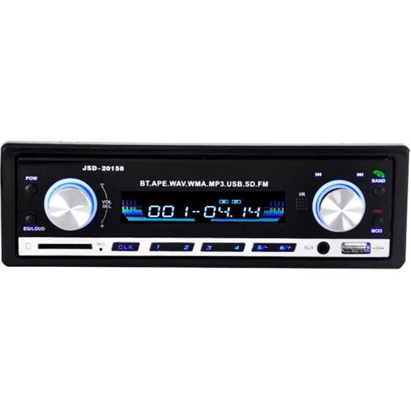 TechU™ Autoradio T61 – 1 Din + Afstandsbediening – Bluetooth – USB – AUX – SD – FM radio – RCA – Handsfree bellen