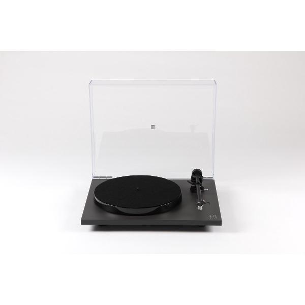 Rega Planar 1 Plus Platenspeler met Phono Voorversterker - Carbon Cartridge - Mat Zwart