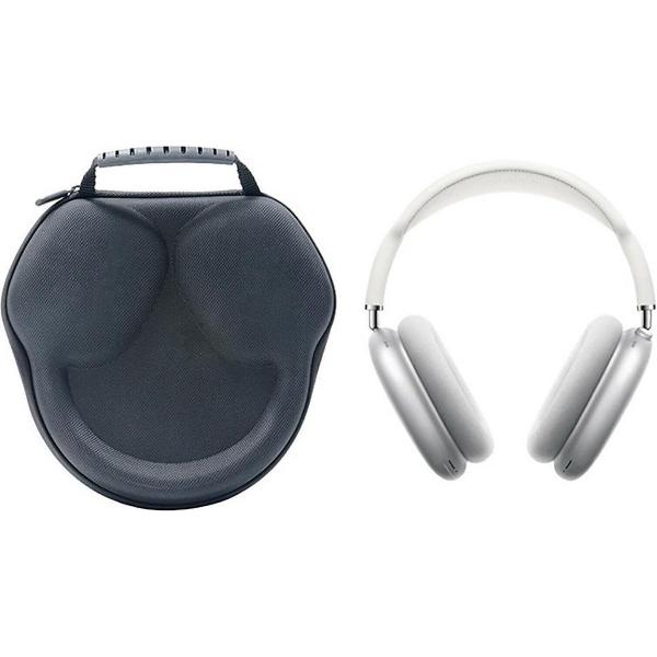 Hard Cover Carry Case Voor Apple Airpods Max Draadloze Bluetooth Koptelefoon - Hardcover Travel Opberghoes Sleeve Beschermhoes Tas Hoesje Opbergtas - Zwart