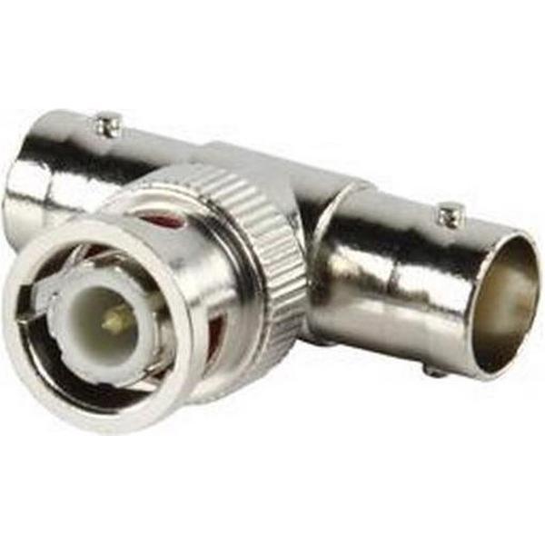 Valueline BNC-008 kabeladapter/verloopstukje | BNC plug naar 2x BNC