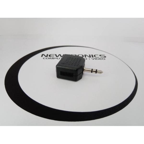 Newtronics audio adapter 2x 3.5mm vrouwelijk - 3.5mm mannelijk - stereo