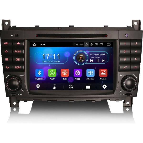 Mercedes C CLC CLK Navigatie Android 10 Autoradio | W203 | W209