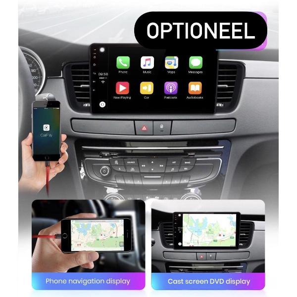 GRATIS CAMERA! Peugeot 508 2011-2018 Android 10 navigatie en multimediasysteem autoradio RDS Bluetooth USB WiFi 1+16GB