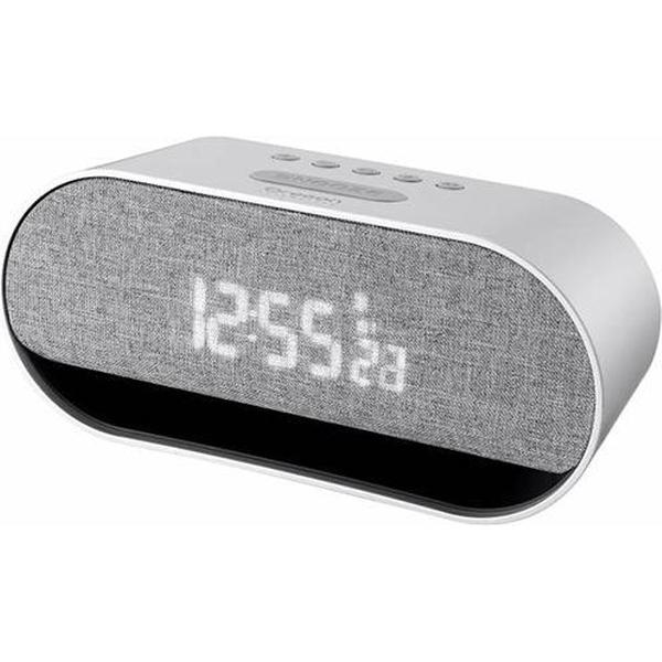 Oregon Scientific Wekker | Bluetooth | Oplaadfunctie | Grijs