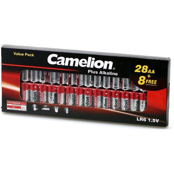 Camelion Plus LR06 AA batterij (penlite) Alkaline 1.5 V 36 stuk(s)