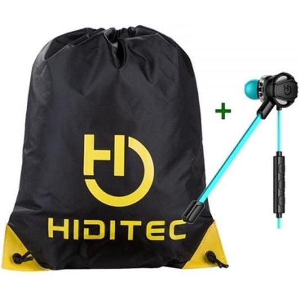 Hoofdtelefoon met microfoon + Rugtas met Koordjes Hiditec PAC010008