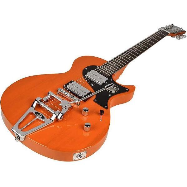 Elektrische gitaar Richwood Master series Retro Special Tremola REG-435-TOR Tennessee Oranje