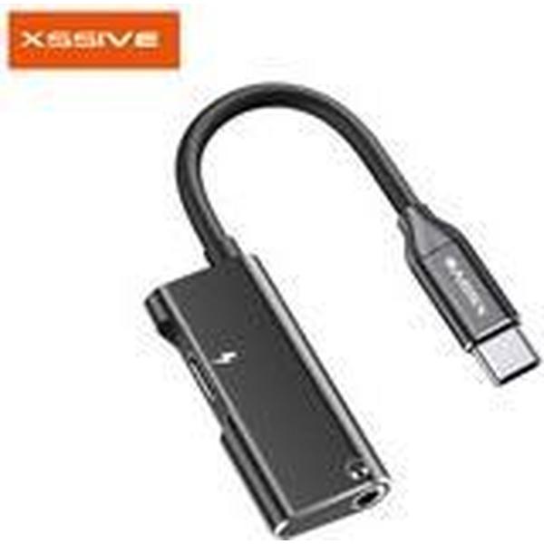 Xssive 2in1 Adapter Splitter voor Type-C voor muziek en opladen XSS-2in1C3.5mm