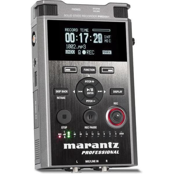 Marantz PMD561 - Compacte draagbare professionele audiorecorder
