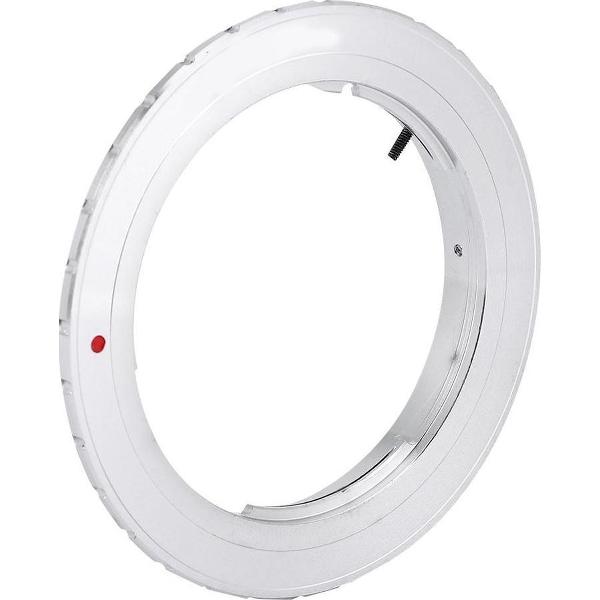 Adapter Olympus OM lens naar Canon EOS EF body