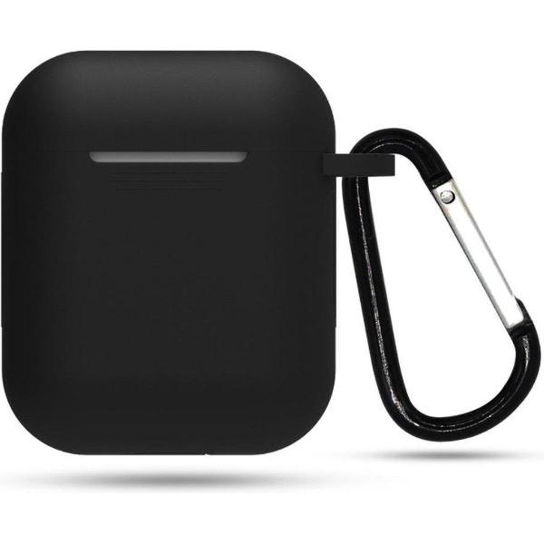 YPCd® Apple AirPods Hoesje - Zwart - Soft case