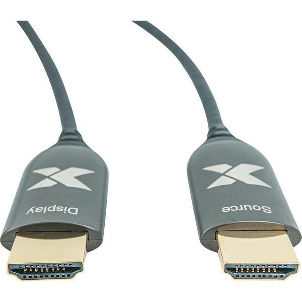ProXtend HDMI 4k AOC Fiber Optic Cable - 10m HDMI kabel - Zwart
