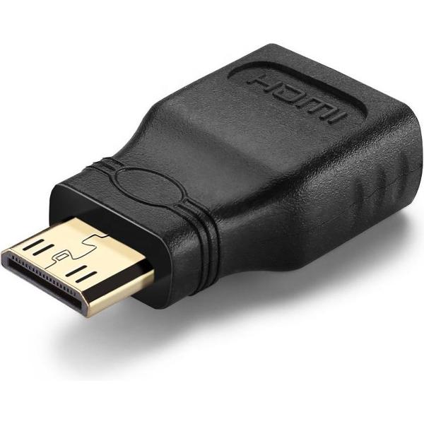NÖRDIC HDMI-N5012 HDMI naar mini HDMI adapter, Type A naar Type C, Zwart