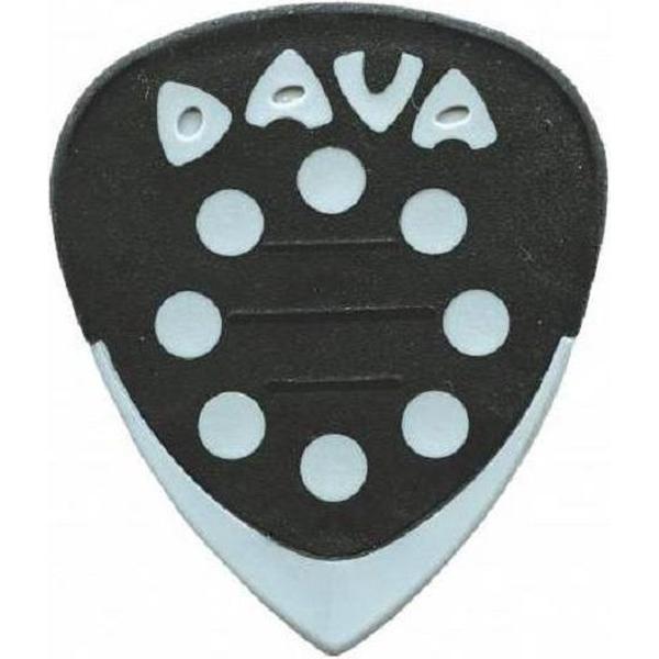 Dava Power Grip Tip Pick plectrum 6-pack