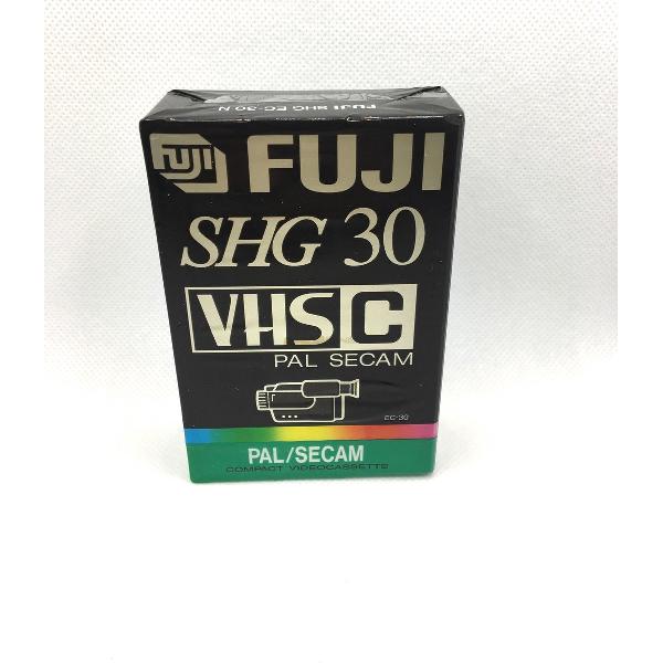 FUJI VHS-C SHG-30 videocassette voor camera 30 min