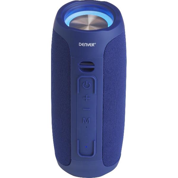 Denver BTV-220Blue, draadloze bluetooth speaker