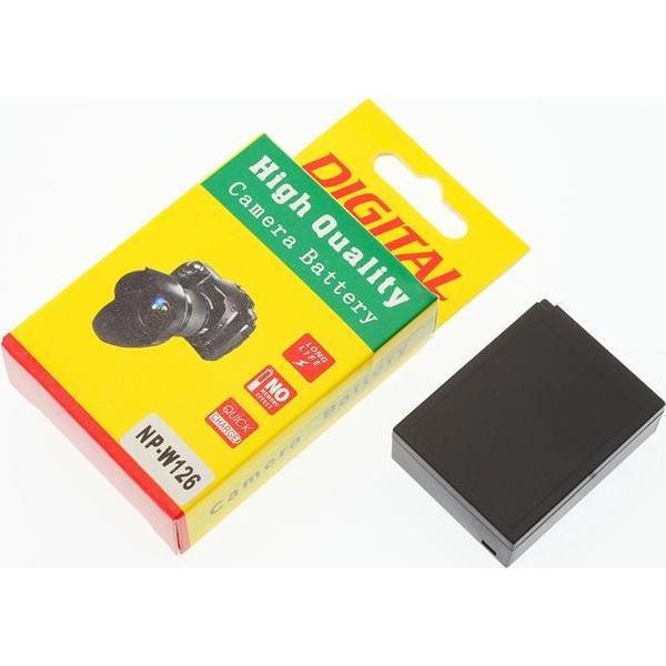 Camera Batterij Accu NP-W126 1600mAh Fujifilm X-T20 X-T30 X-T2 A3