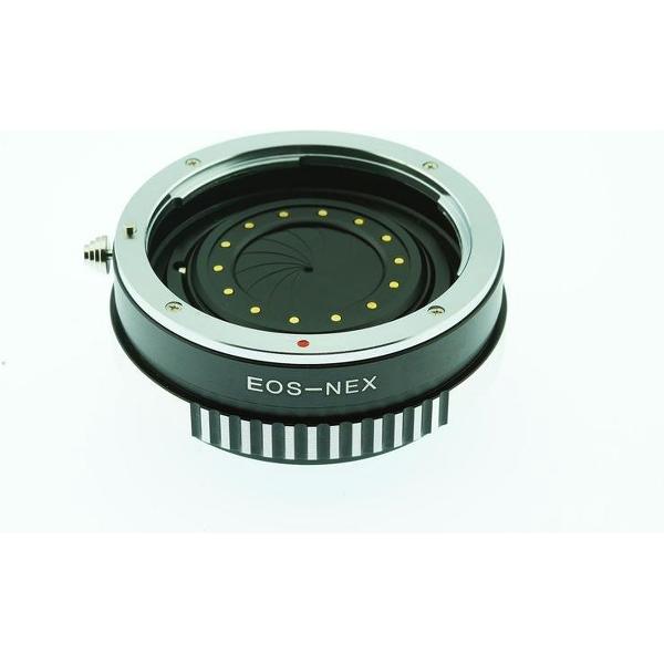 Adapter EF-NEX aperture:Canon EF Lens-Sony NEX A7 FE mount Camera