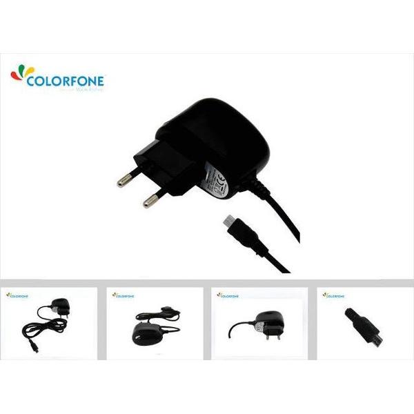 Reislader Universeel 1000 mAh Micro USB Zwart