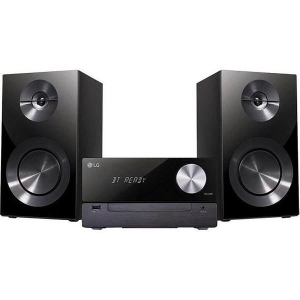 LG - LG CM2460DAB Micro Hi-Fi Set Zwart