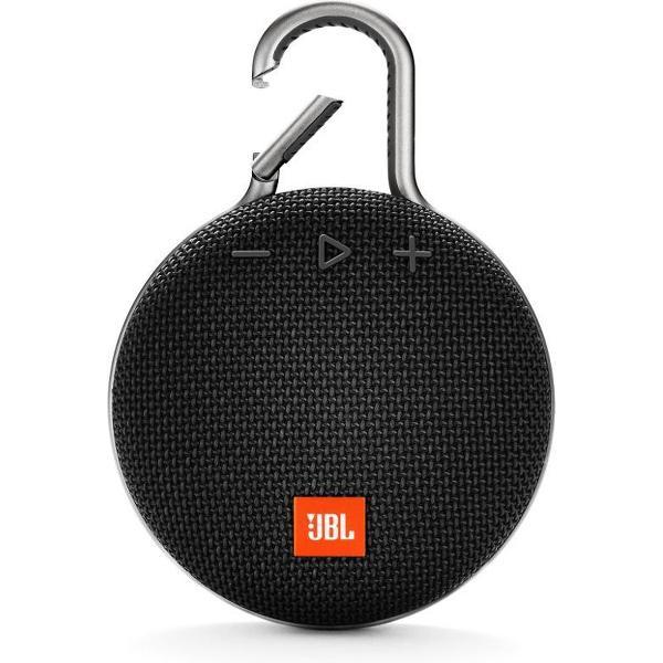 JBL Clip 3 Zwart - Draagbare Bluetooth Mini Speaker