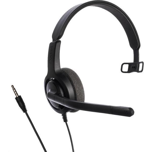 Axtel Voice PC28 mono 3,5mm jack koptelefoon (voor PC/Laptop/Tablet/Telefoon)