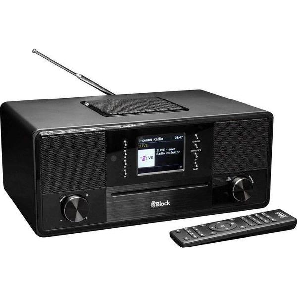 Audioblock SR-50 radio Internet Digitaal Zwart