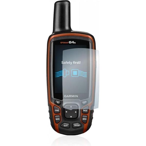 uwcamera® - Garmin GPSMAP 64s Heldere Screenprotector - type: Ultra-Clear