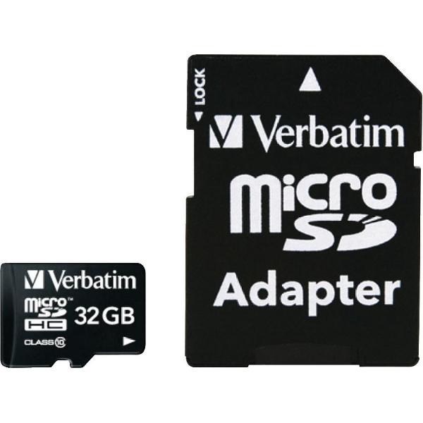 Verbatim Micro SDHC geheugenkaart / 32GB