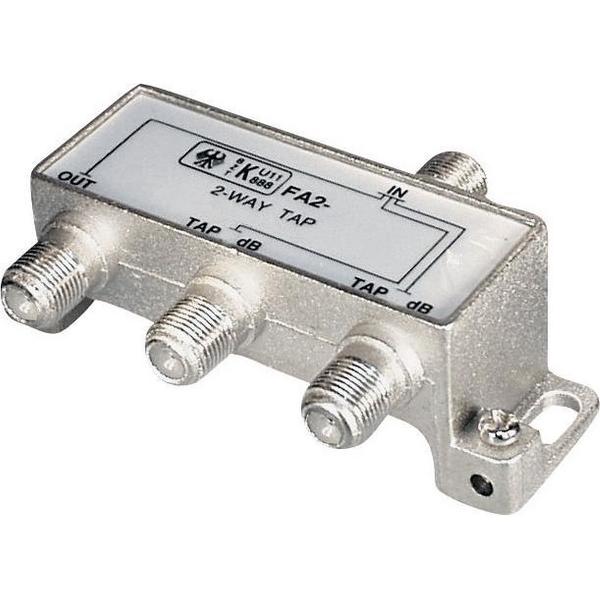 Transmedia Multitap met 2 uitgangen - 18 dB / 5-1000 MHz