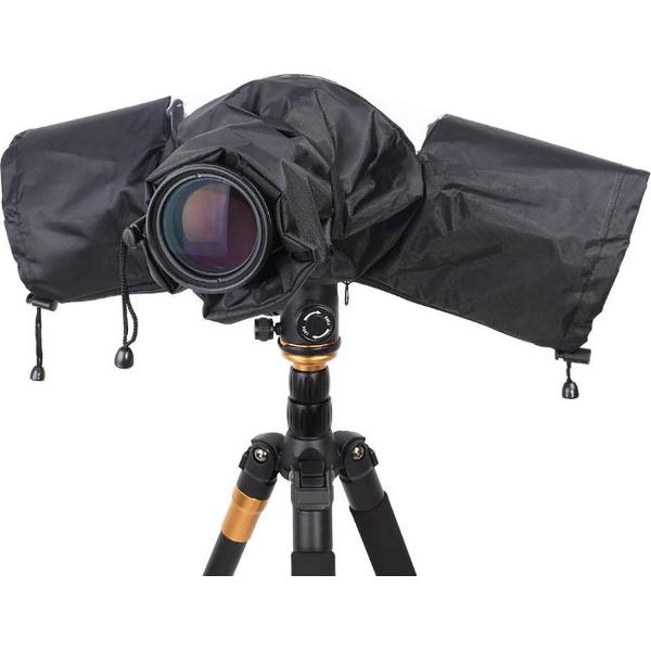 Regenhoes Camera – voor Nikon, Canon en meer Spiegelreflexcameras – Zwart