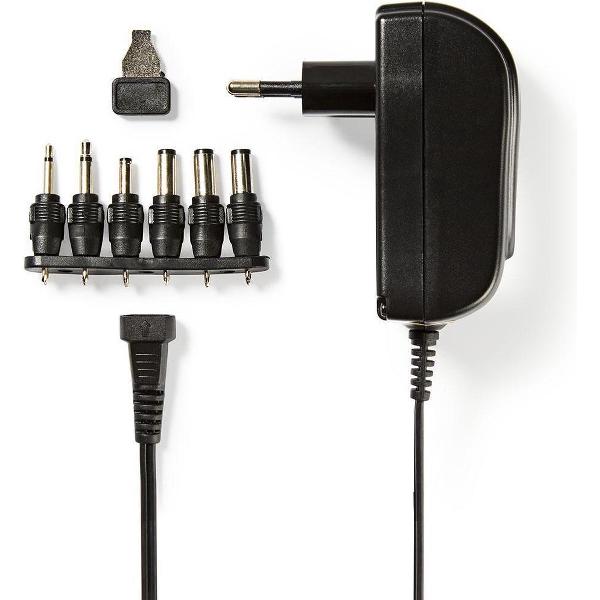 Nedis - Nedis ACPA002 Universele Ac-voedingsadapter 3/4,5/5/6/7,5/9/12 V Dc 1,5 A - 30 Dagen Niet Goed Geld Terug
