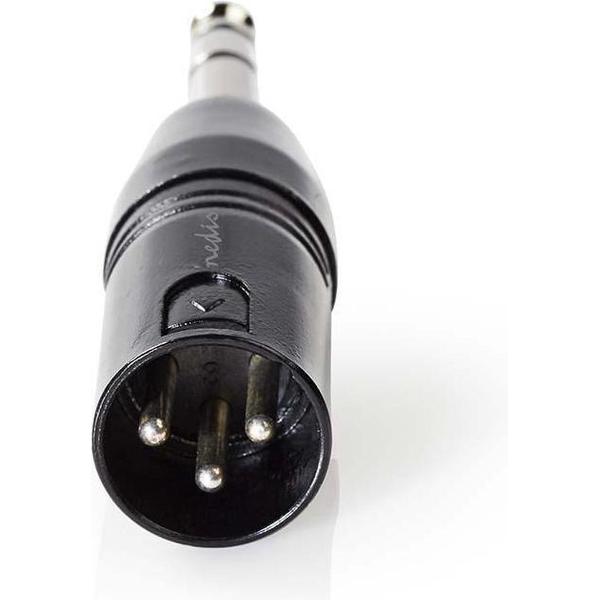 Nedis XLR (m) - 6,35mm Jack stereo (m) adapter