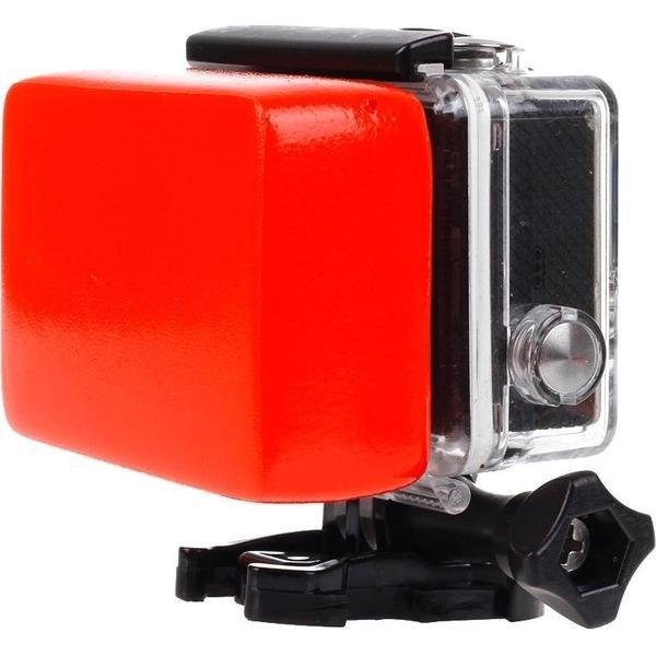 Achterdeur Floaty spons met 3M Sticker voor GoPro HERO4 /3+ /3/2 /1(rood)