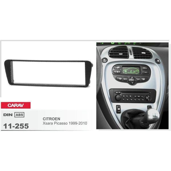 1-DIN CITROEN Xsara Picasso 1999-2010 afdeklijst / installatiekit Audiovolt 11-255