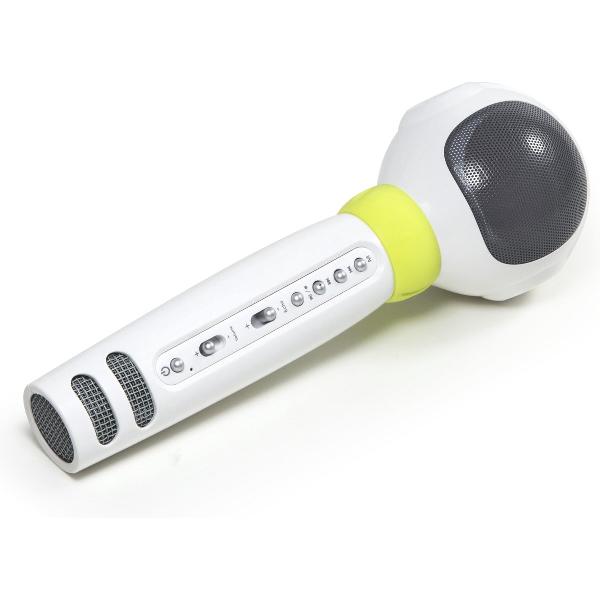 Technaxx BT-X36 Karaoke microphone Bluetooth Wit, Geel