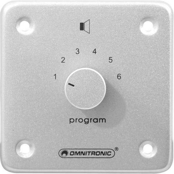OMNITRONIC PA Program Selector mono sil