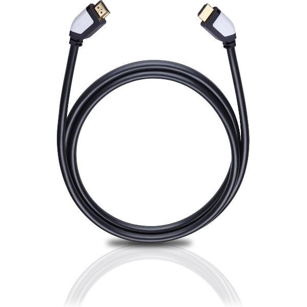 OEHLBACH Shape Magic High Speed haakse HDMI®-kabel met ethernet lengte 3,2 meter