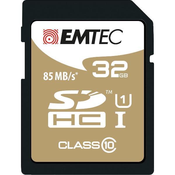 Emtec flashgeheugens 32GB Class10 Gold +