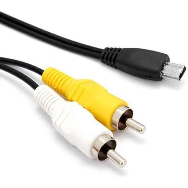 AV-kabel voor digitale camera's voor CANON IXUS105IS / IXUS110IS / IXUS200IS / IXUS210 / SD980 / SD / 1400 / SD3500
