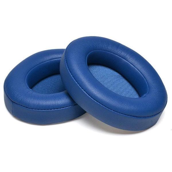 MMOBIEL Koptelefoon oorkussens earpads geschikt voor: Beats Dr. DRE Studio 2 / 3 (Blauw) Inclusief handleiding