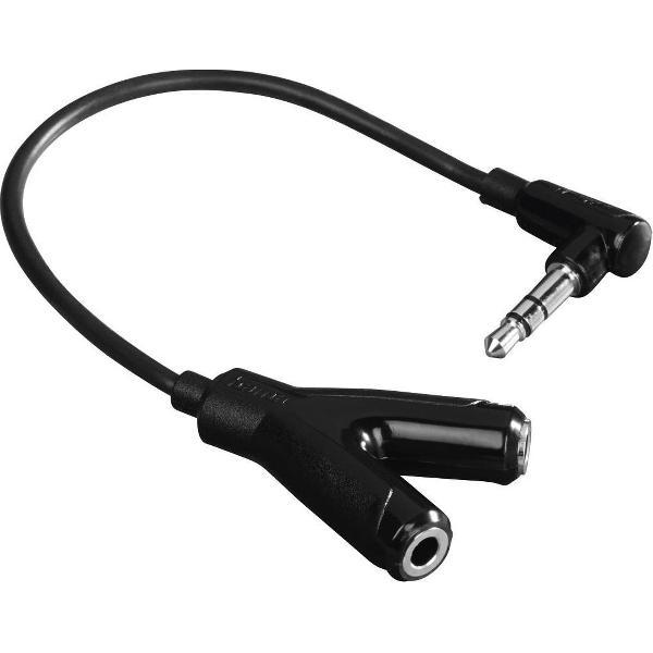 Hama 3,5 mm Jack audio-kabel naar 3,5 mm Jack Audio splitter