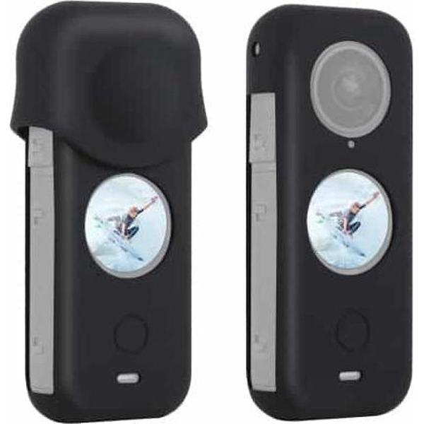 PULUZ Full Body stofdichte siliconen beschermhoes voor Insta360 ONE X2 (zwart)