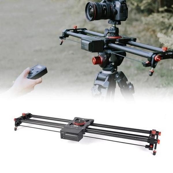 YELANGU L80RC YLG0128A 80 cm elektrische schuifrail met afstandsbediening voor SLR-camera's / videocamera's