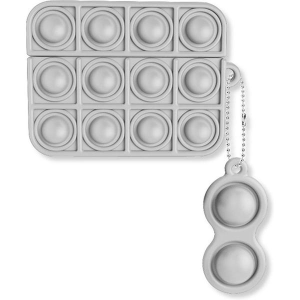 Rodent Pioneer Case Cover Voor Airpods Pro - Siliconen Grijs | Watchbands-shop.nl