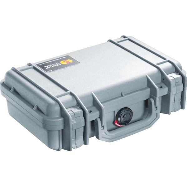 Peli Case - Camerakoffer - 1170 - Zilver incl. plukschuim 26,800000 x 15,300000 x 8,000000 cm (BxDxH)